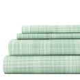 thumbnail image 1 of Noble Linens 4 Piece Pattern Microfiber Bed Sheets Set, Forest Thatch, Queen, 1 of 9