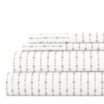 thumbnail image 1 of Noble Linens 3 Piece Pattern Microfiber Bed Sheets Set, Sage Beaded Arrows, Twin, 1 of 11