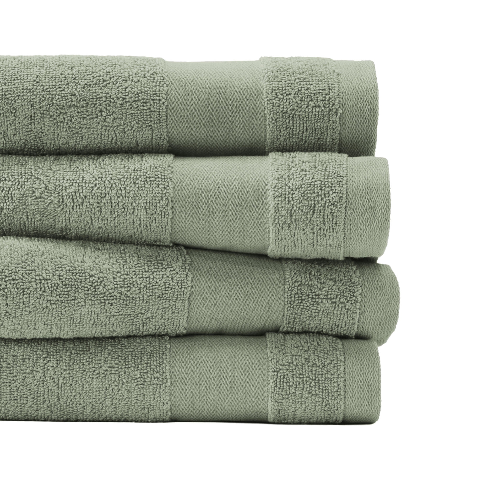 Noble Linens 4 pack Cotton Hand Towels