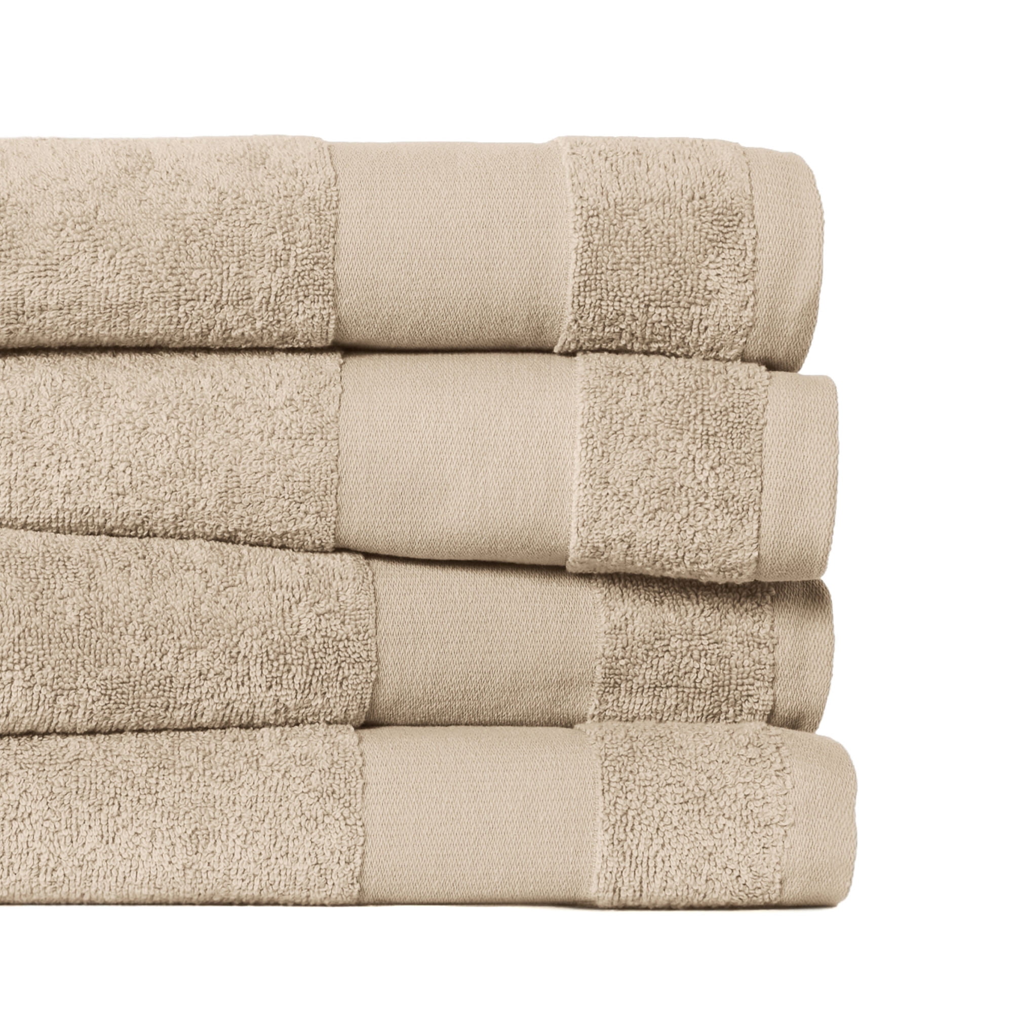 Noble Linens 4 pack Essential Cotton Bath Towels