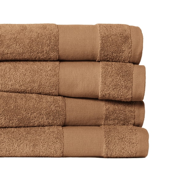 Noble Linens 4 pack Essential Cotton Bath Towels
