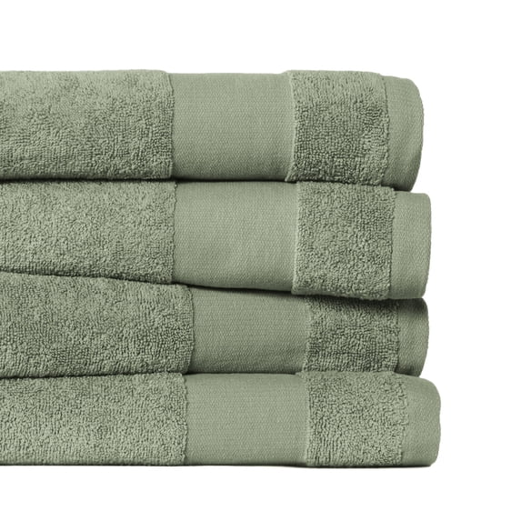 Noble Linens 4 pack Essential Cotton Bath Towels