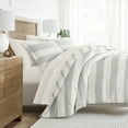 thumbnail image 1 of Noble Linens 5 Piece Bedding Bundle, Microfiber Patterned Comforter and Sheet Set, TwinXL, 1 of 7