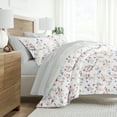 thumbnail image 1 of Noble Linens 7 Piece Bedding Bundle, Microfiber Patterned Comforter and Sheet Set, King, 1 of 7