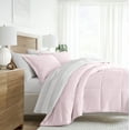 thumbnail image 1 of Noble Linens 7 Piece Bedding Bundle, Reversible Comforter and Patterned Sheet Set, King, 1 of 7