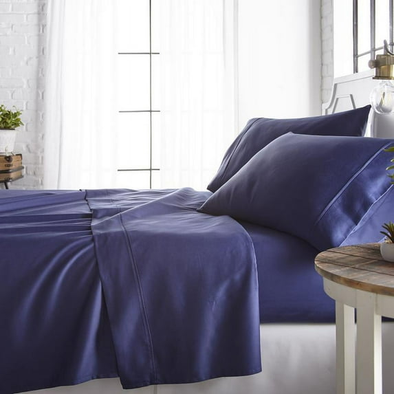Noble Linens 800 Thread Count 4 Piece Cotton Rich Sheet Set