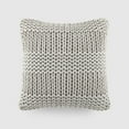 thumbnail image 1 of Noble Linens Decor Throw Pillow in Cozy Chunky Knit Fabric, 1 of 8