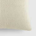 thumbnail image 1 of Noble Linens Decor Throw Pillow in Seed Stitch Knit Fabric, 1 of 8