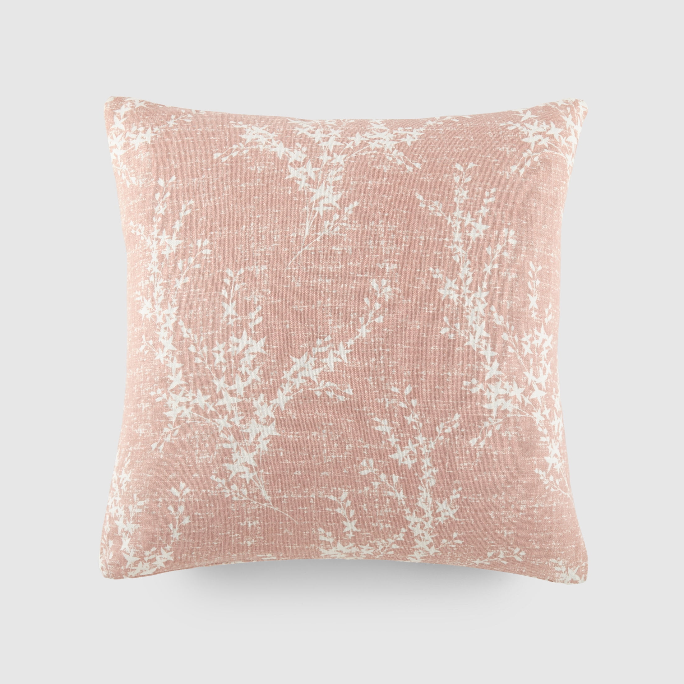 Noble Linens Elegant Cotton Decor Throw Pillow in Willow Pattern