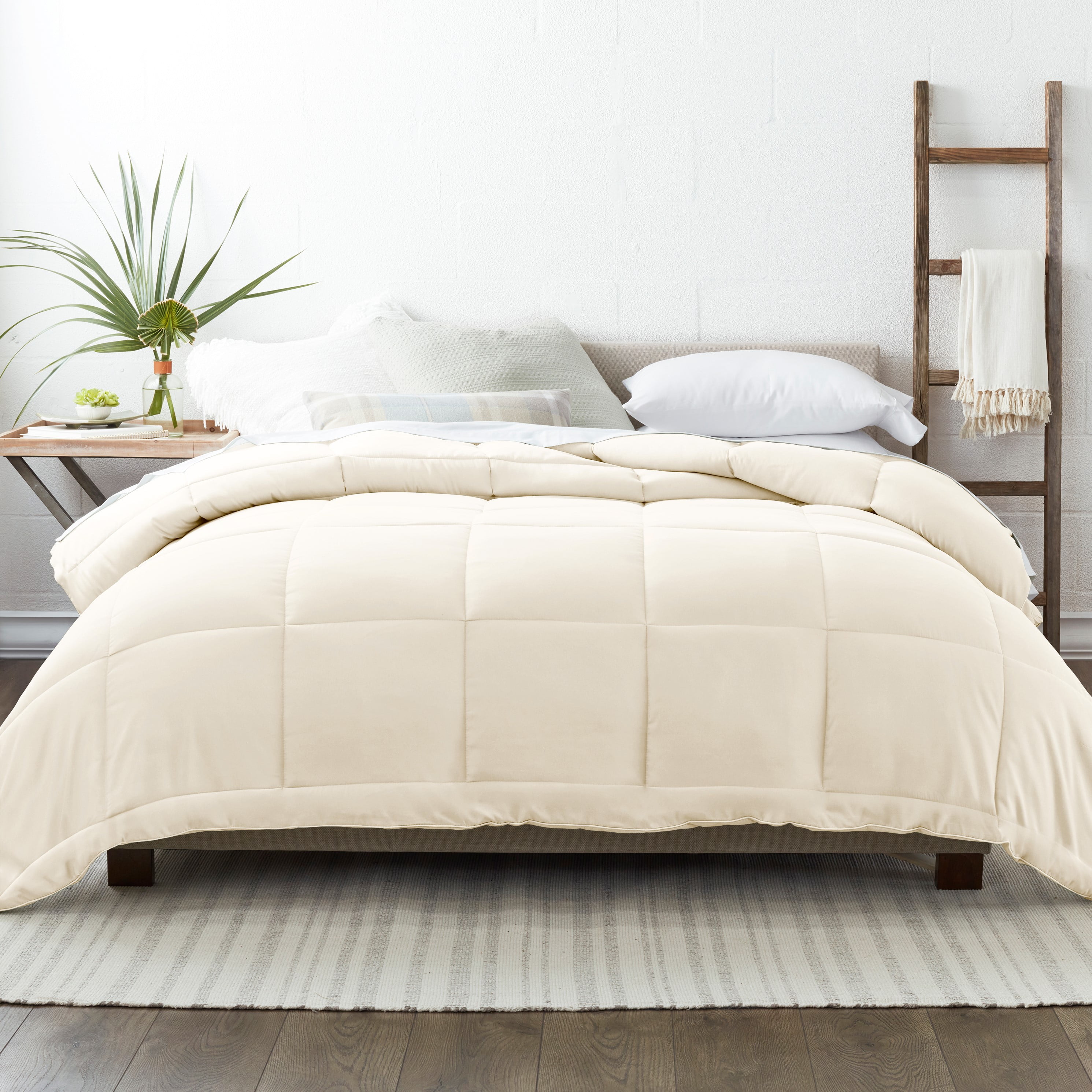 faux down comforter