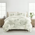 thumbnail image 1 of Noble Linens Parbor Stripe Eucalyptus 3 Piece Patterned Duvet Cover Set, Twin, 1 of 7
