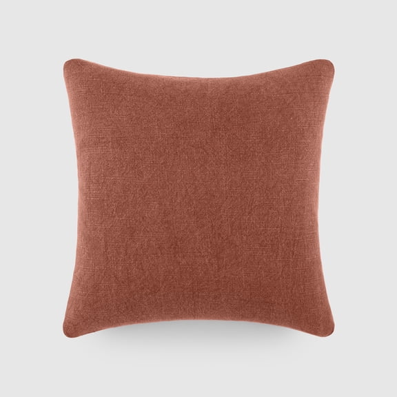 Noble Linens Stone Washed and Distressed Cotton Decor Throw Pillows