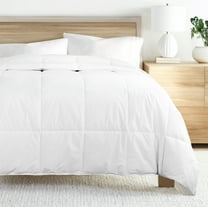Noble Linens White Cotton Down Alternative Comforter/Duvet Insert, Full/Queen