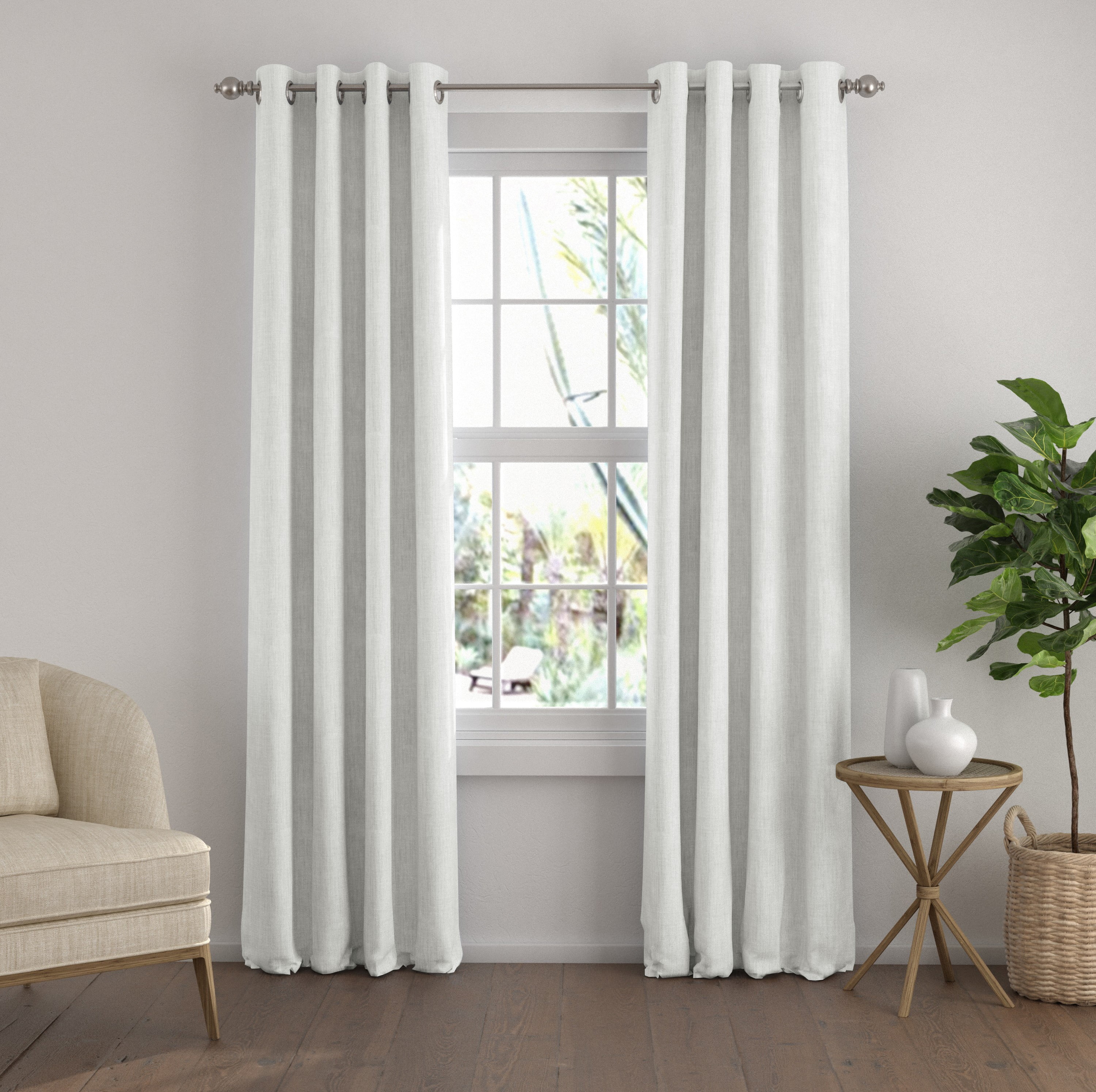 Grommet curtain panel deals