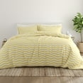 thumbnail image 1 of Noble Linens Yellow Arrow Pattern 2-Piece Duvet Cover Set, Twin/TwinXL, 1 of 11