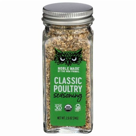 The New Primal - Organic Classic Poultry Seasoning, 2.6 Oz (Pack of 6)