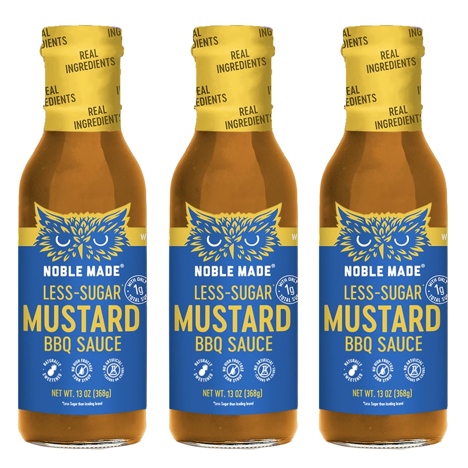 Noble Made by The New Primal, Mustard BBQ Sauce, Whole30 Approved