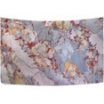 thumbnail image 1 of Noble Marble Pattern Tapestry Wall Hanging Tapestries Happy Colorful Hippie Psychedelic Art Polyester Carpet Wall Decorative for Living Room Bedroom 90x60inch, 1 of 7