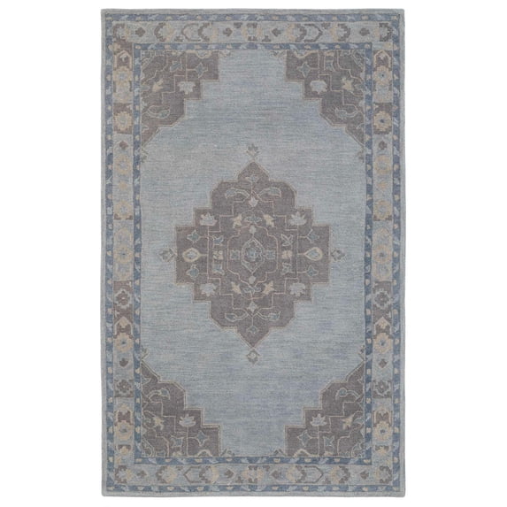 Noble Medallina Area Rug, Blue - 8'x10'