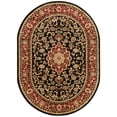 thumbnail image 1 of Noble Medallion Red Ivory Beige Black Persian Floral Oriental Formal Traditional Area Rug Shed Free Modern Contemporary Transitional Soft Living Dining Room Rug, 1 of 4