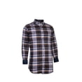 thumbnail image 1 of Noble Outfitters 11002-874 Mens Generations Fit Ombre Plaid Long Sleeve Western Shirt Small, 1 of 2