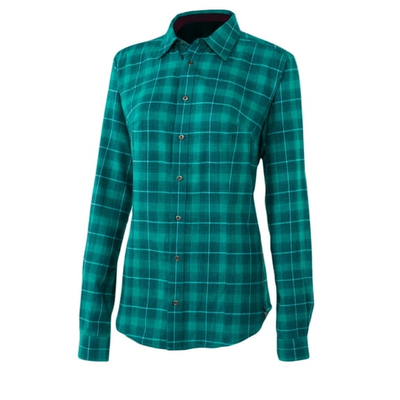 Noble Outfitters 21020-812 Womens Spruce Downtown Flannel Shirt Small