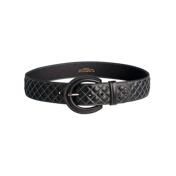 Noble Outfitters English Belt Womens Classic Quilted Stitched 29508