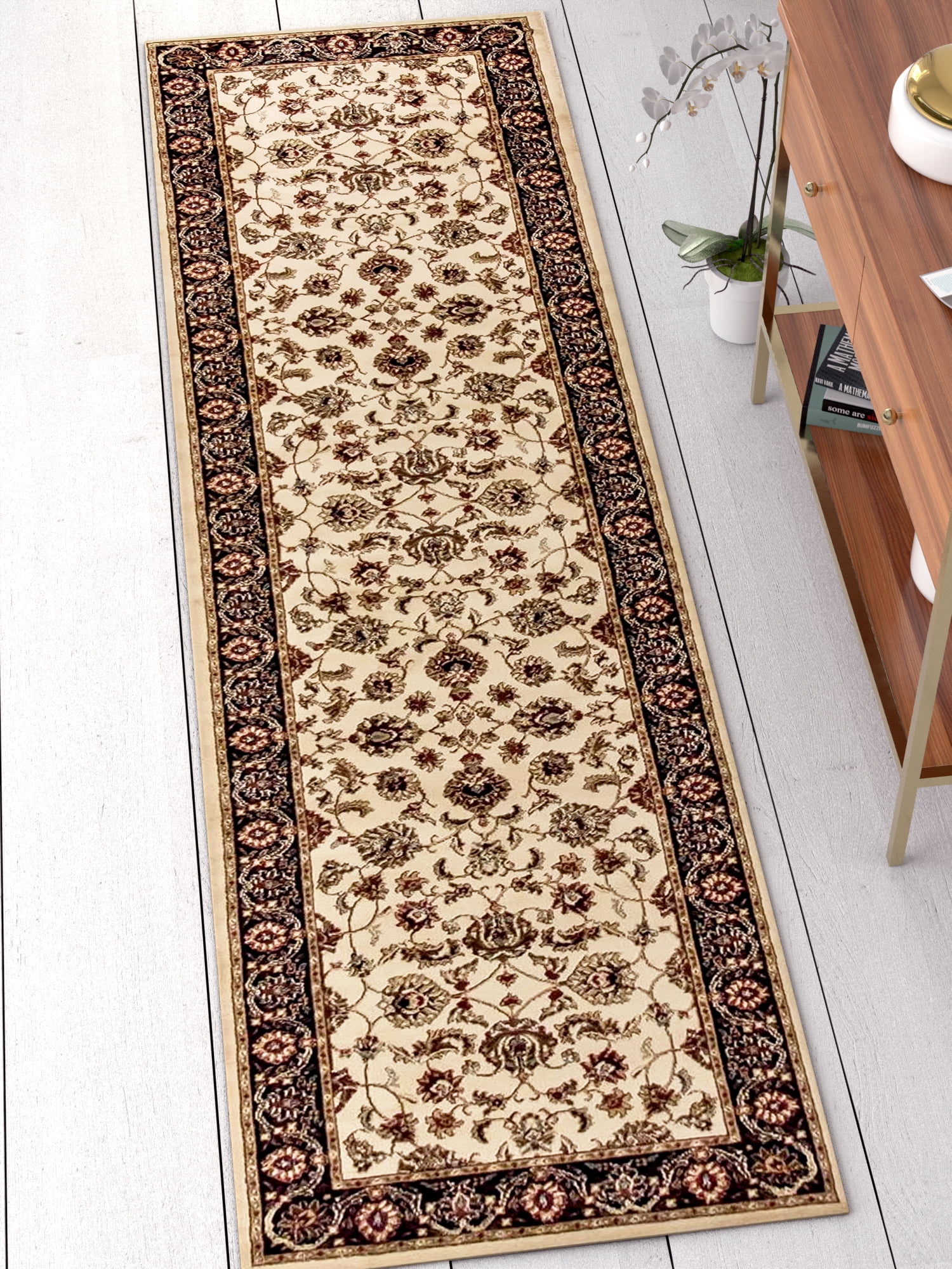 Noble Sarouk Persian Floral Oriental Formal Traditional Area Rug 2'3" x ...