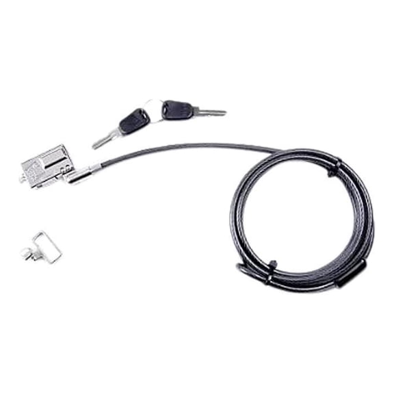 Noble T-BAR Lock with Barrel Key and Cable Trap - Works with Most Universal SECU