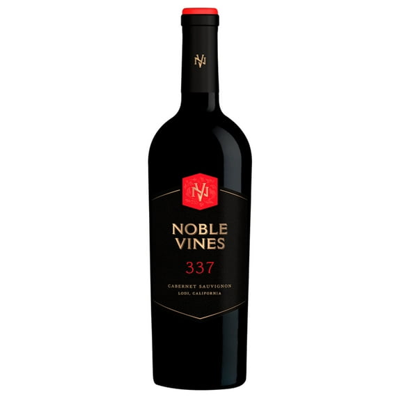 Noble Vines Collection 337 Cabernet Sauvignon Red Wine, California, 750 mL Glass Bottle, 14.5% ABV