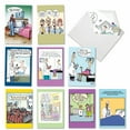 thumbnail image 1 of NobleWorks 10 Assorted Box Set Funny Get Well Greeting Cards w/5 x 7 Inch Envelopes (10 Designs, 1 Each) Doctor's Orders AC7848GWG-B1x10, 1 of 6