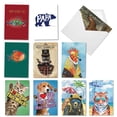 thumbnail image 1 of NobleWorks 10 Assorted Set Father's Day Greeting Cards w/5 x 7 Inch Envelopes (10 Designs, 1 Each), For Men, Dad Proud Pops, 1 of 3
