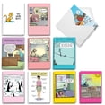 thumbnail image 1 of NobleWorks 20 Assorted Set Funny Mother's Day Greeting Cards w/5 x 7 Inch Envelopes (10 Designs, 2 Each), For Women, Mom Top Moms, 1 of 3