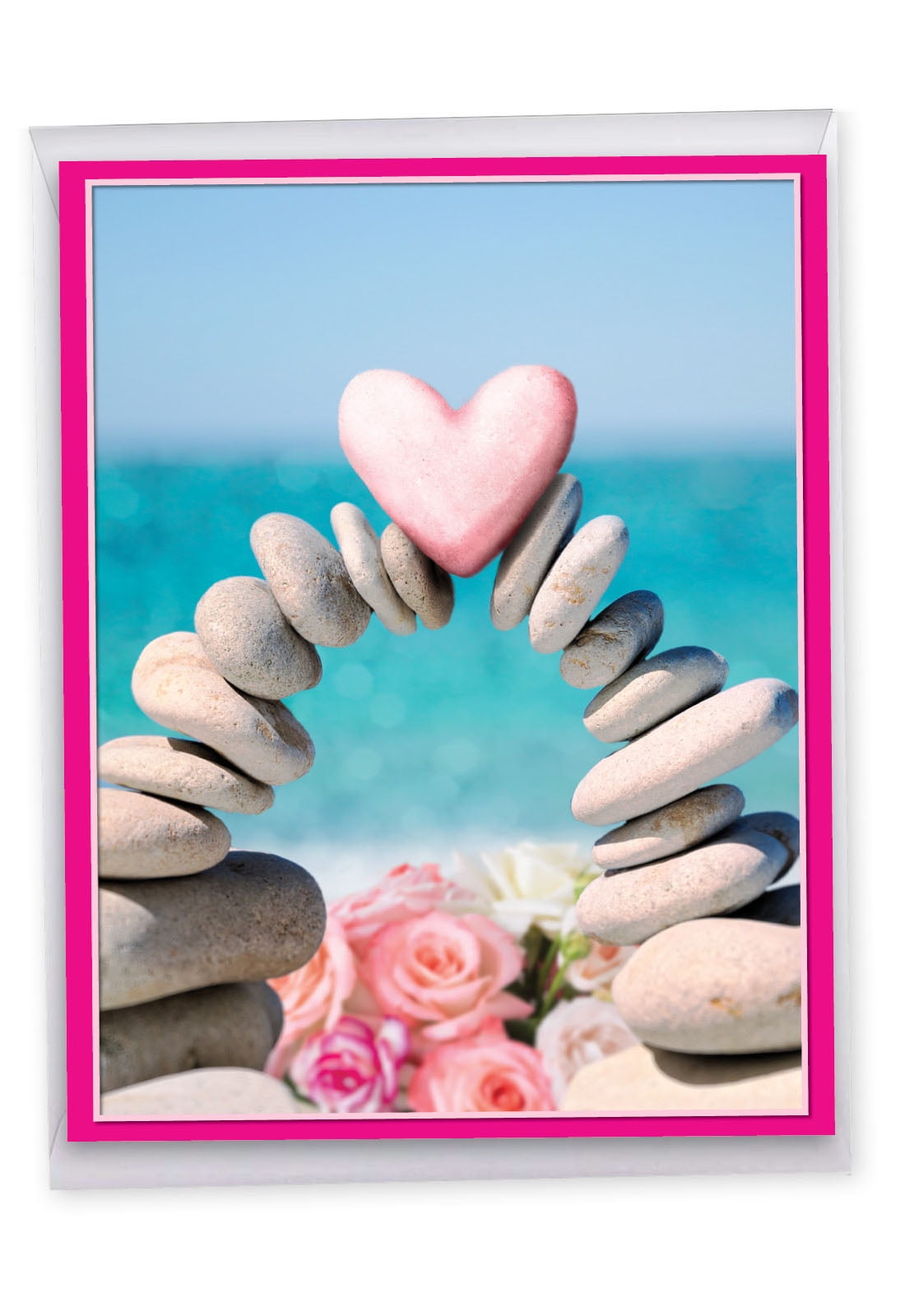 NobleWorks Extra Large Humorous Anniversary Greeting Card From Us 8.5 X 11 Inch With Envelope (1 Pack) Big, Jumbo Couple, Husband, Wife, Parents - View #8