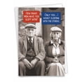thumbnail image 1 of NobleWorks Funny Birthday Paper Card with 5 x 7 Inch Envelope (1 Card) Bday Wasn't Sleeping C10074BDG, 1 of 6