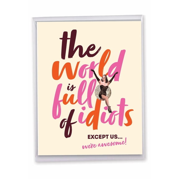 NobleWorks Funny Spanish Get Well Greeting Card w/ 5x7 Envelope (1 Card), For Men, Women, Suero de Chardonnay C6075GWG-SL