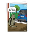 thumbnail image 1 of NobleWorks Humorous Mother's Day Paper Card with 5 x 7 Inch Envelope (1 Card) Mom Those Families Mother'S Day Humor Card 0202, 1 of 7