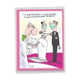 NobleWorks Jumbo Funny Wedding Congratulations Greeting Card 8.5 x 11