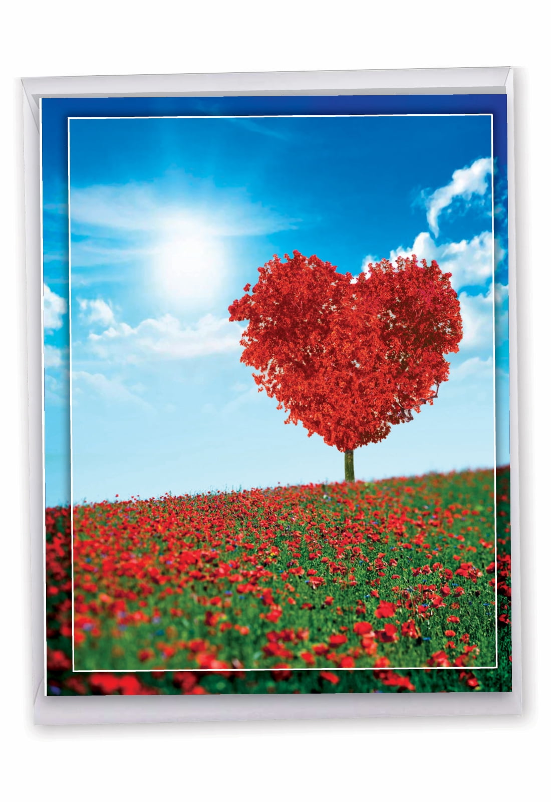 Funny Valentine's Day Card - "You WILL Be My Valentine" Humorous Greeting Card With Envelope