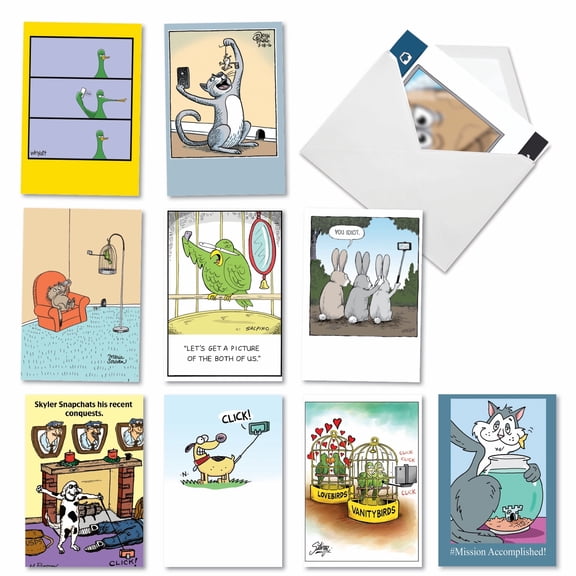 NobleWorks Funny Birthday Greeting Card w/ 5x7 Envelope (1 Card), For Men, Bday Man's Senility Prayer C9348BDG