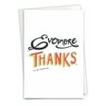 thumbnail image 1 of NobleWorks Thank You Greeting Card with 5 x 7 Inch Envelope (1 Card) Words Of Appreciation Evermore C9633BTYG, 1 of 6