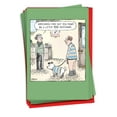 thumbnail image 1 of NobleWorks, Too Matching - 12 Funny Christmas Cards Boxed - Bulk Set, C10171XSG-B12x1, 1 of 6