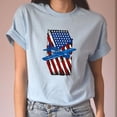 thumbnail image 1 of Nobler Control Line RC Airplane 4th of July USA T-Shirt Unisex T-shirt, 1 of 2