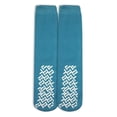 thumbnail image 1 of Nobles Assorted Anti Skid/ No Slip Hospital Gripper Socks, Great for adults, men, women. Designed for medical hospital patients but great for everyone (1 Pair Teal), 1 of 2