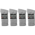 thumbnail image 1 of Nobles Health Care Choice Diabetic Crew Socks - 12 Pair 10-13 Gray, 1 of 5