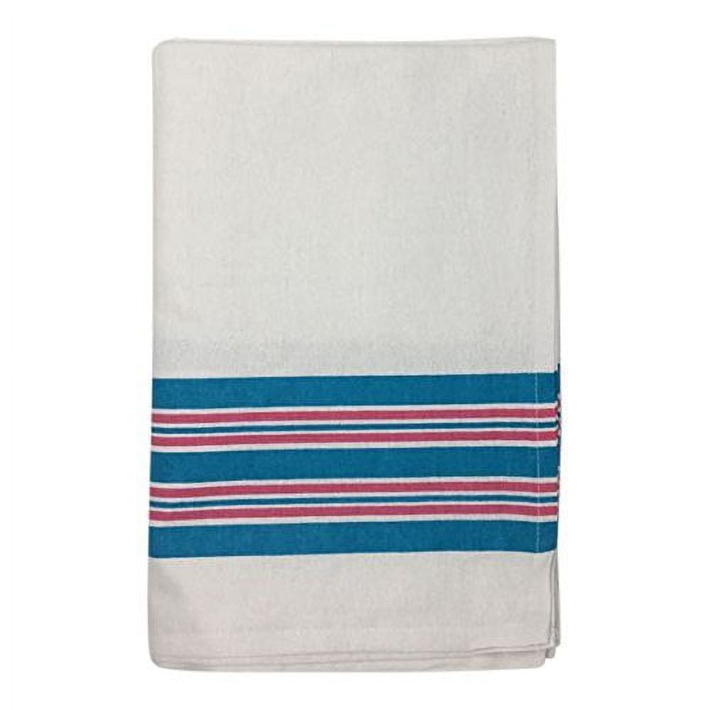 Nobles Hospital Receiving Blankets, Baby Blankets, 100% Cotton, 30x40, Stripe (Pack of 6)
