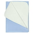 thumbnail image 1 of Nobles Reusable/Washable Waterproof Bed Pad for Children or Adults Pack of 3 (23x35, Blue), 1 of 6