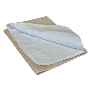 Nobles Reusable/ Washable Waterproof Bed Pad for Children or Adults Pack of 3 (Size 40 X 35)