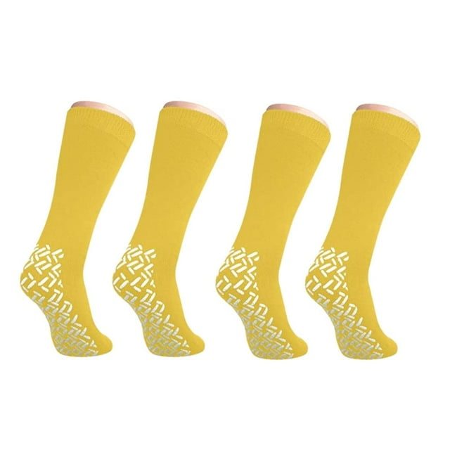 Nobles XXXL Extra Wide Bariatric Non Skid Slipper Socks for Swollen