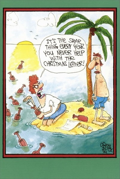 Nobleworks Christmas Letter Funny / Humorous Christmas Card - Walmart.com